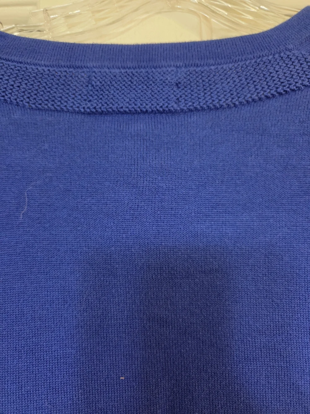 Lands' End Men's Royal Blue V-Neck Sweater